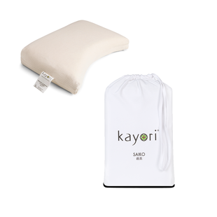 Kayori - Saiko - Kussensloop 10cm 2 stuks - 40x60 - Wit