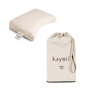 Kayori - Saiko - Kussensloop 10cm 2 stuks - 40x60 - Zand