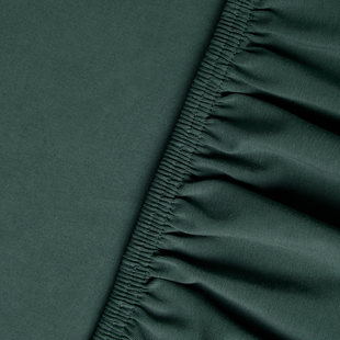 Kayori Biologisch Shizu -Splittopper Hoeslaken-Jersey-200/200-220-Donkergroen