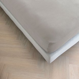 Kayori Biologisch Sota-SplittopperHoeslaken-Tencel-140-160/200-220-Warmgrijs