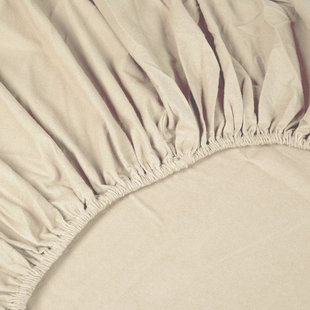 Sale - Kayori Biologisch - Showa - Topper Hoeslaken - Flanel - 180/200 - Offwhite