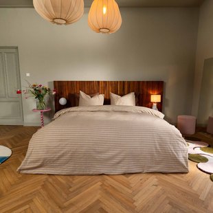 Kayori - Lueso - Dekbedovertrek - Flanel - 240/200-220 - Offwhite