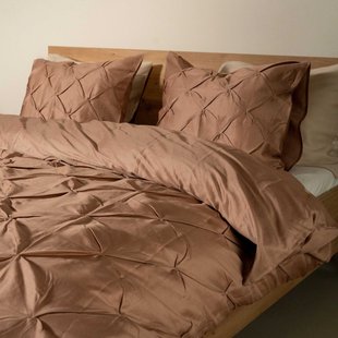 Kayori - Matsu - Dekbedovertrek - Katoensatijn - 200/200-220 - Oudroze