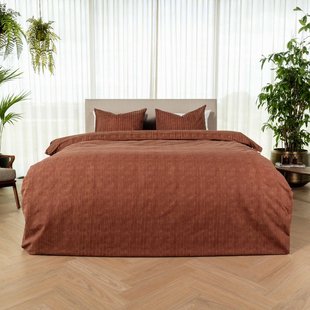 Kayori - Kiki - Dekbedovertrek - Katoen - 260/200-220 - Terra