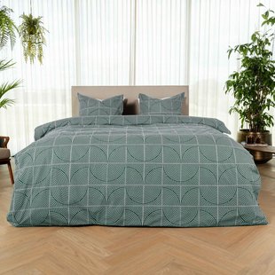 Kayori - Haya - Dekbedovertrek - Katoen - 260/200-220 - Blauw