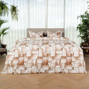 Kayori - Mariko - Dekbedovertrek - Katoen - 200/200-220 - Naturel