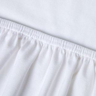 Kayori Biologisch Saiko - Topper Hoeslaken - Jersey - 200x200-220 - Wit