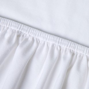 Kayori Biologisch Saiko - Splittopper Hoeslaken - Jersey - 200x200-220 - Wit