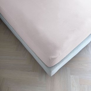 Sale - Kayori Biologisch Emma - Topper Hoeslaken - Katoensatijn - 180x200 - Lavender