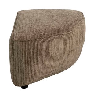 Zuiver modulair bankelement (poef halfrond rechts) Hunter