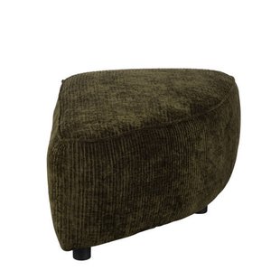 Zuiver modulair bankelement (poef halfrond rechts) Hunter