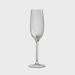 Royal Leerdam Plisse champagneflute (set van 4)