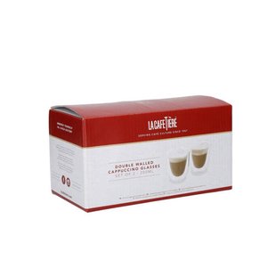 La Cafetière dubbelwandig koffieglas (200 ml) (set van 2)