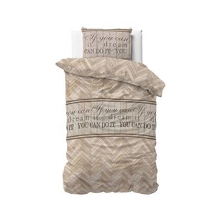 Sleeptime polyester-katoenen dekbedovertrek 1 persoons (140x220 cm)