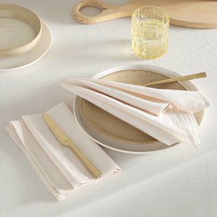 NOUS Living servet off-white (45x45 cm) (set van 2)