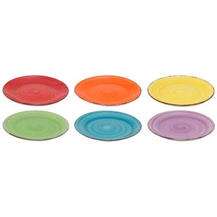 Studio Tavola Studio Tavola Ontbijtborden Sunny Summer ø 19 cm - 6 Stuks