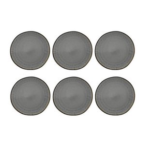 Studio Tavola Cookinglife Ontbijtborden / Dessertborden Nola Warm Grey ø 21 cm - 6 stuks