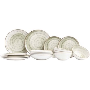 Cosy & Trendy Serviesset Sintra Ivy Green 16-Delig