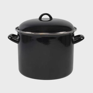 CasaLupo Cooking Soeppan - Zwart - ø 24 cm / 8 liter