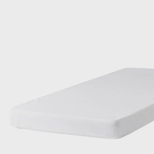 W katoenen molton peuterhoeslaken stretch