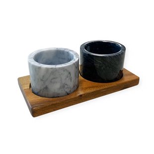 Jay Hill serveerplank met 2 schaaltjes