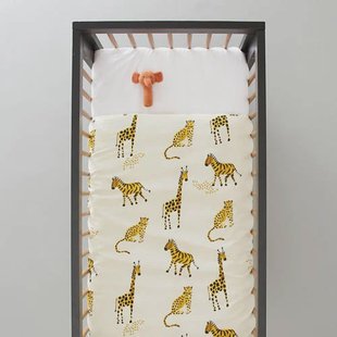 NOUS Kids katoenen dekbedovertrek ledikant (100x135 cm)