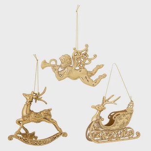 Bloomingville kerstornament Anisa (set van 3)