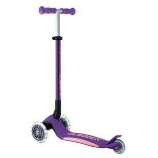 Globber step Primo Foldable Plus Lights Purple