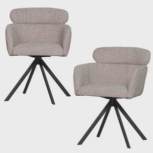 WOOOD eetkamerstoel (set van 2) Fenne