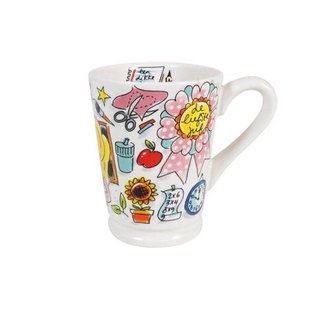 Blond Amsterdam XL beker Liefste Juf