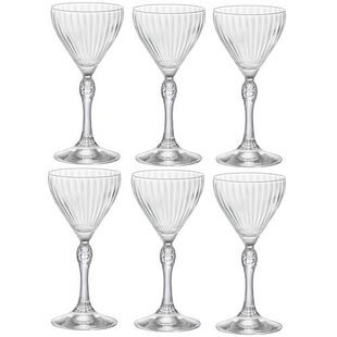 Bormioli Rocco Likeurglazen America 20's 140 ml - 6 stuks