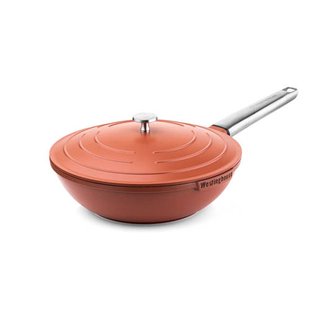 Westinghouse Wokpan Performance - Rebel Red - ø 28 cm - standaard anti-aanbaklaag