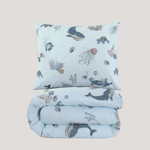 NOUS Kids katoenen dekbedovertrek kinderbed (120x150 cm)