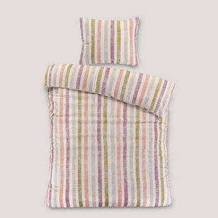 W katoen-polyester dekbedovertrek 1-persoons (140x220 cm)