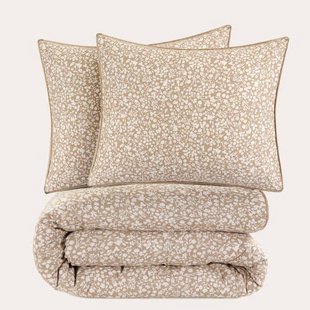 NOUS Living katoenen dekbedovertrek lits-jumeaux (240x220 cm)