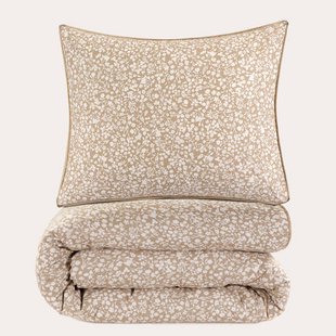 NOUS Living katoenen dekbedovertrek 1-persoons (140x200 cm)