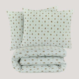 NOUS Living katoenen dekbedovertrek 2-persoons (200x220 cm)