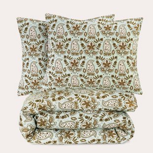 NOUS Living katoenen dekbedovertrek lits-jumeaux (240x220 cm)