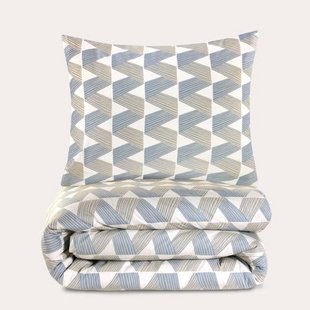 NOUS Living katoenen dekbedovertrek 1-persoons (140x200 cm)