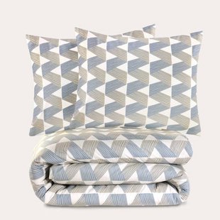 NOUS Living katoenen dekbedovertrek 2-persoons (200x200 cm)