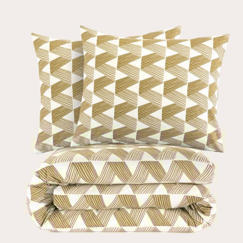 NOUS Living katoenen dekbedovertrek 2-persoons (200x220 cm)