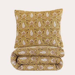 NOUS Living katoenen dekbedovertrek 1-persoons (140x220 cm)