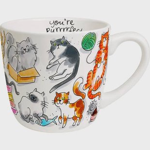 Blond Amsterdam mok Cat love (Ø10 cm) (500 ml)