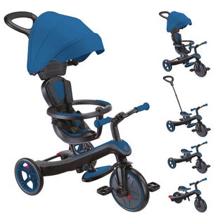 Globber New Trike Explorer driewieler 4 in 1 Blue