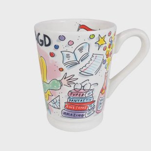 Blond Amsterdam XL beker Geslaagd (Ø10 cm) (500 ml)