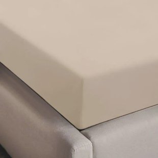 NOUS Living basis hoeslaken - beige