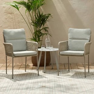 NOUS Garden tuinstoel New Orleans (Set van 2)