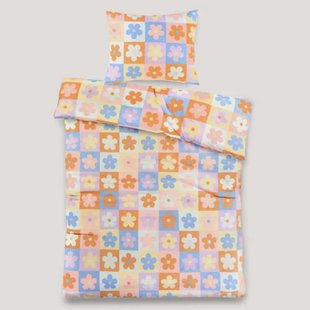 NOUS Kids katoenen dekbedovertrek 1-persoons (140x200 cm)