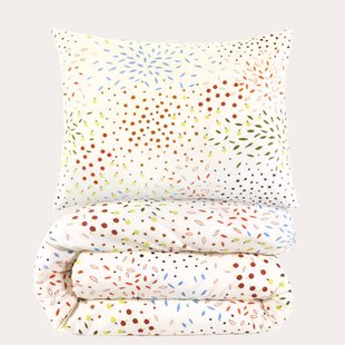 NOUS Kids katoenen dekbedovertrek kinderbed (120x150 cm)