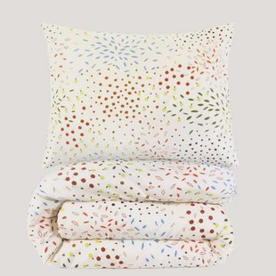 NOUS Kids katoenen dekbedovertrek 1-persoons (140x200 cm)